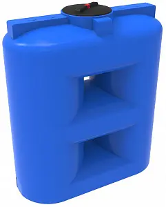 Пластиковая емкость ЭкоПром S 1500 (Синий) 0